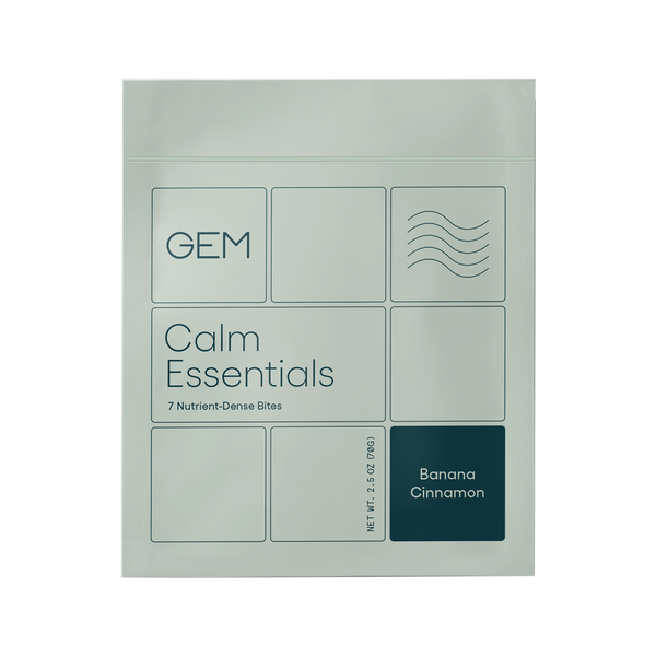 GEM Calm Essentials - 4 Weekly Packs