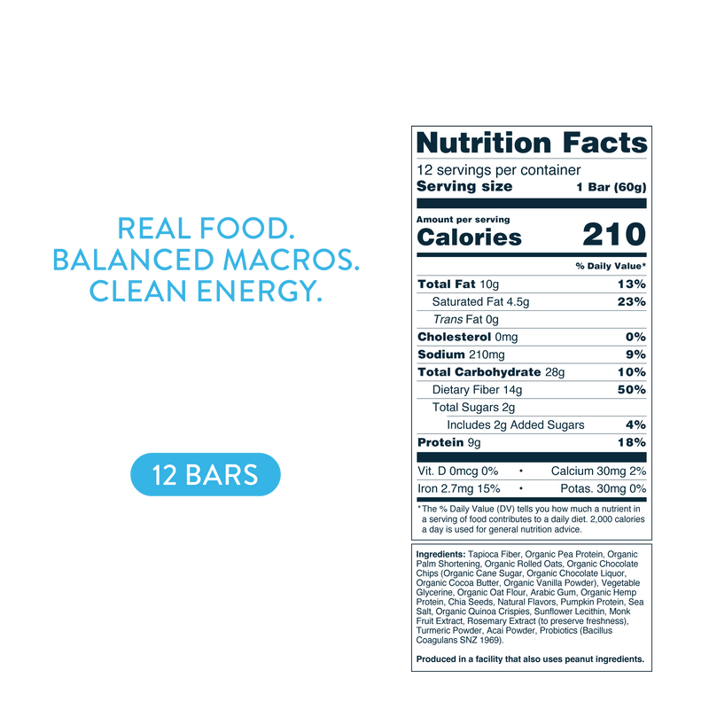 Oatmeal Cookie Dough Energy Bar