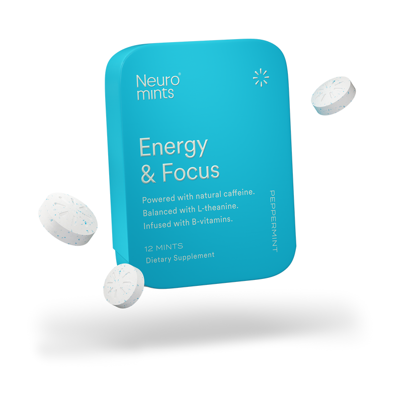Neuro Mints | Caffeine + L-theanine | Energy and Focus Mints