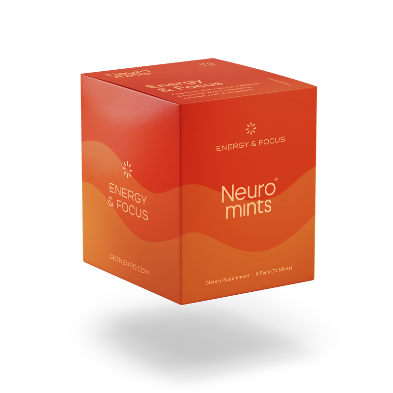Neuro Mints | Caffeine + L-theanine | Energy and Focus Mints